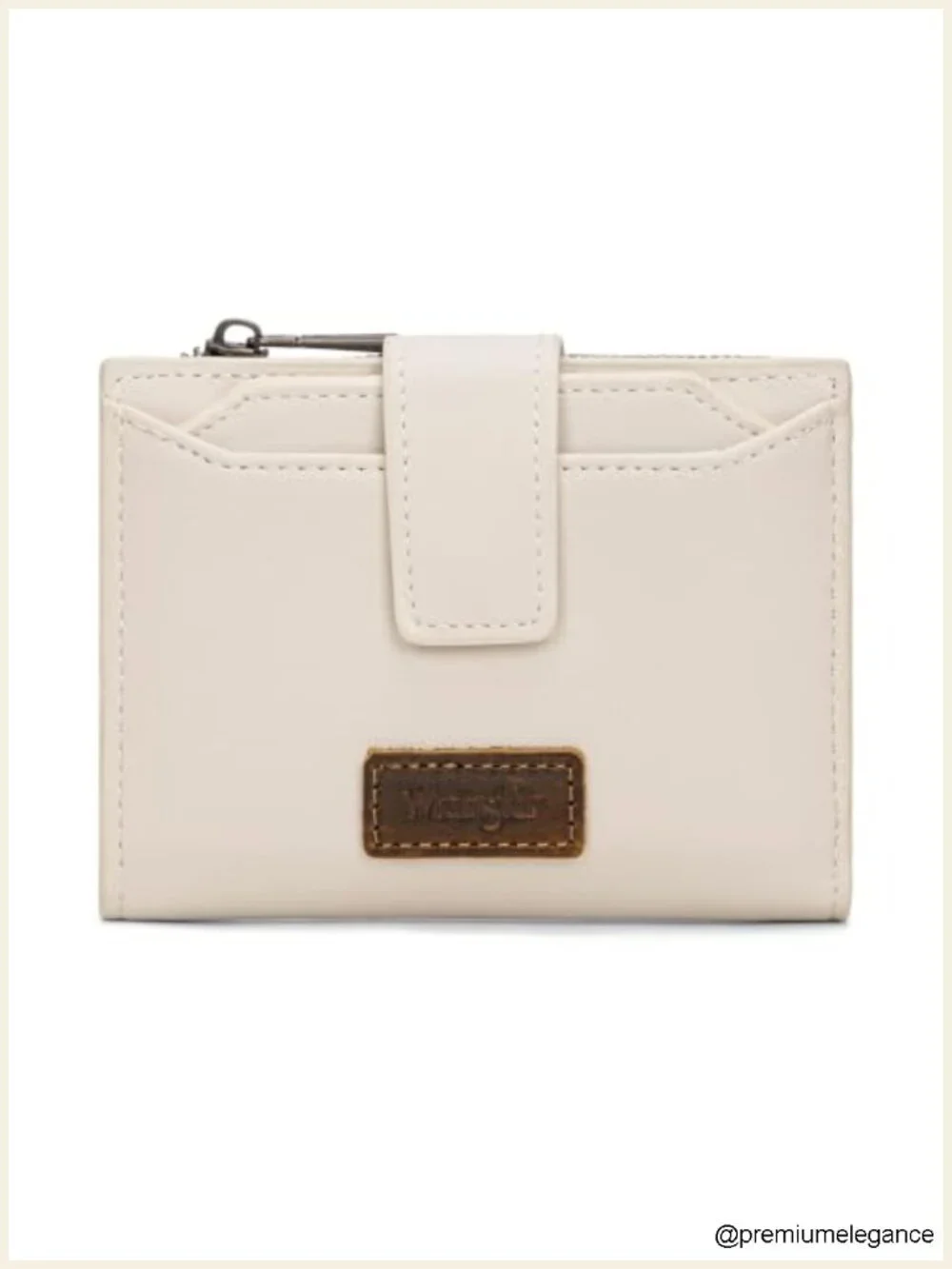 Small Bifold Wallet RFID Blocking with Removable ID Windows Faux Leather 10
